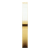 14k Yellow Gold 2.5mm Flat Comfort Fit Band, Size 5.5