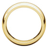 14k Yellow Gold 8mm Comfort Fit Band, Size 15