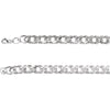 Curb Chain in Sterling Silver ( 20.00 Inch )