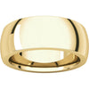 18k Yellow Gold 8mm Heavy Comfort Fit Band, Size 7