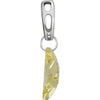 Sterling Silver Lime Quartz Pendant