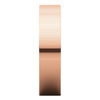14k Rose Gold 5mm Flat Comfort Fit Band, Size 9