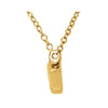 14k Yellow Gold Arrow 16"-18" Necklace