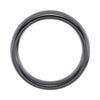 Black Ceramic 8mm Domed Band Size 7.5