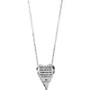 Sterling Silver Guard Your Heart Necklace