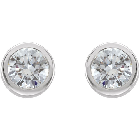 Sterling Silver Cubic Zirconia Earrings