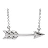 Sterling Silver Arrow 16-18-inch Necklace