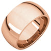 10mm Comfort Fit Band in 14K Rose Gold (Size 9)