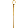 14k Yellow Gold 22x14mm Cross Pendant
