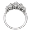 14k White Gold 1/2 CTW Diamond Accented Engagement Ring, Size 7