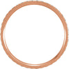 14k Rose Gold 3/8 CTW Diamond Eternity Band Size 5