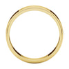 14k Yellow Gold 5mm Flat Edge Band, Size 12