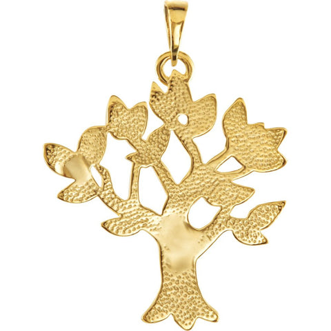 10k Yellow Gold My Tree™ Family Pendant