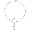 Sterling Silver Join Together in Christ Bracelet ( 07.50 Inch )