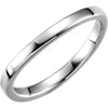 14k Yellow Gold 1.65mm Ladies Stackable Band, Size 5
