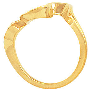 14k Yellow Gold Freeform Ring, Size 6