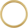 14k Yellow Gold 6mm Design Band Size 11