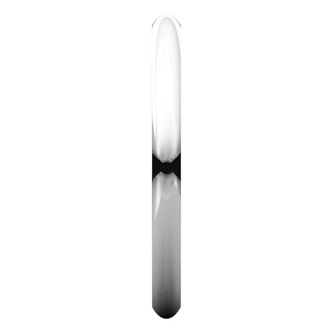Sterling Silver 2mm Comfort Fit Band, Size 4