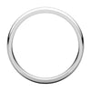 Palladium 3mm Light Comfort Fit Band, Size 7