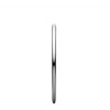 Platinum 1mm Half Round Band , Size 7