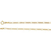 2.0 mm Solid Figaro Chain in 14k Yellow Gold ( 24-Inch )