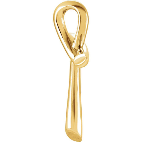 14k Yellow Gold Cross Pendant