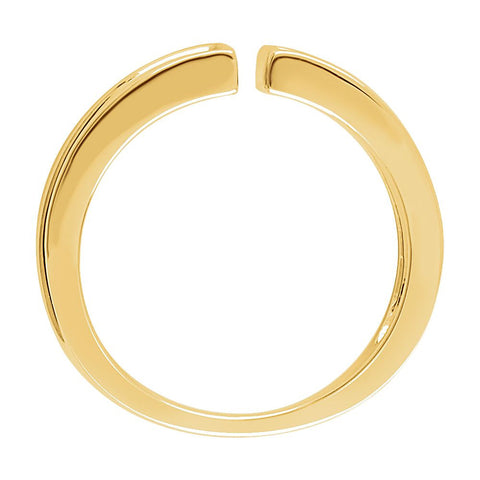 14k Yellow Gold Freeform Ring