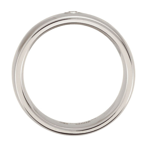 Cobalt 10mm .10 CTW Diamond Band Size 12