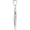 14k White Gold 22mm Round St. Jude Thaddeus Medal