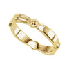 14k Yellow Gold Stackable Ring, Size 7