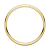 14k Yellow Gold 5mm Light Comfort Fit Milgrain Band , Size 10