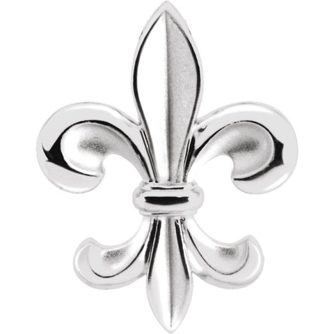 Sterling Silver Fleur-de-lis Pendant
