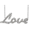 14k White Gold 1/5 ctw. Diamond 18-inch Necklace