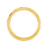 14K Yellow & White 8mm Hand-Woven Band Size 6