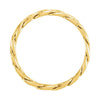 14k Yellow Gold 3.75mm Hand Woven Band Size 5