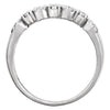 14k White Gold 1/4 CTW Diamond Anniversary Band, Size 7