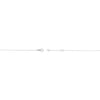 14k White Gold 1/6 CTW Diamond Double Sideways Cross 8" Bracelet