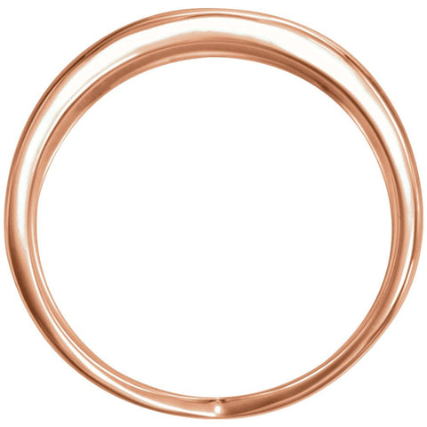 14k Rose Gold Freeform Ring, Size 7