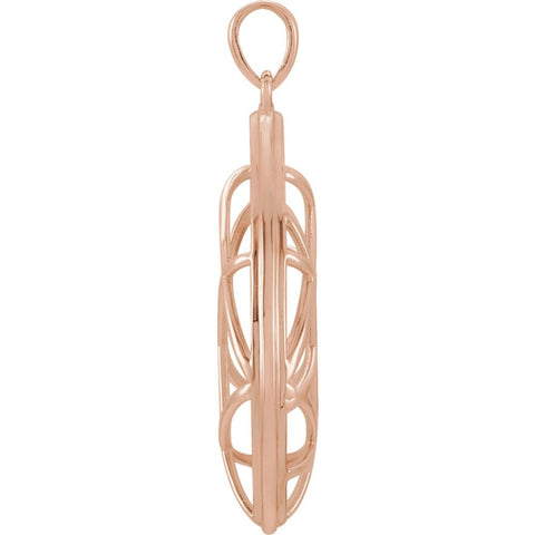 14k Rose Gold Nest Design