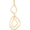 Open Silhouette Dangle Pendant in 14K Yellow Gold
