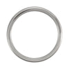 Titanium 3mm Domed Polished Band Size 12.5