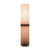14k Rose Gold 4mm Flat Edge Band, Size 7