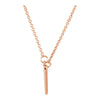 14k Rose Gold "Lucky" 16.4" Necklace