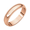 Milgrain Wedding Band Ring in 14k Rose Gold ( Size 9 )