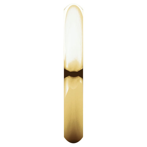 18k Yellow Gold 3mm Comfort Fit Band, Size 4