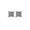 14k White Gold 1/3 CTW Diamond Threaded Post Stud Earrings