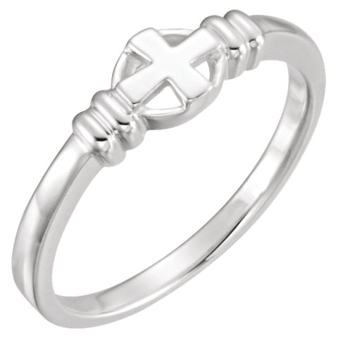 10k Yellow Gold Chastity Ring, Size 6