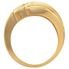 14k Yellow Gold Freeform Ring, Size 6