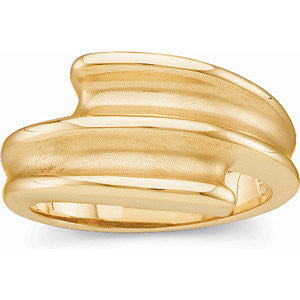14k Yellow Gold Fashion Ring, Size 6