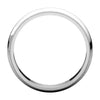 Continuum Sterling Silver 4mm Milgrain Band, Size 6